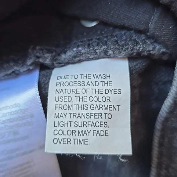 Madewell, The Perfect Vintage Wide-Leg Jean, Black, EUC, Women's 26 - Picture 15 of 16